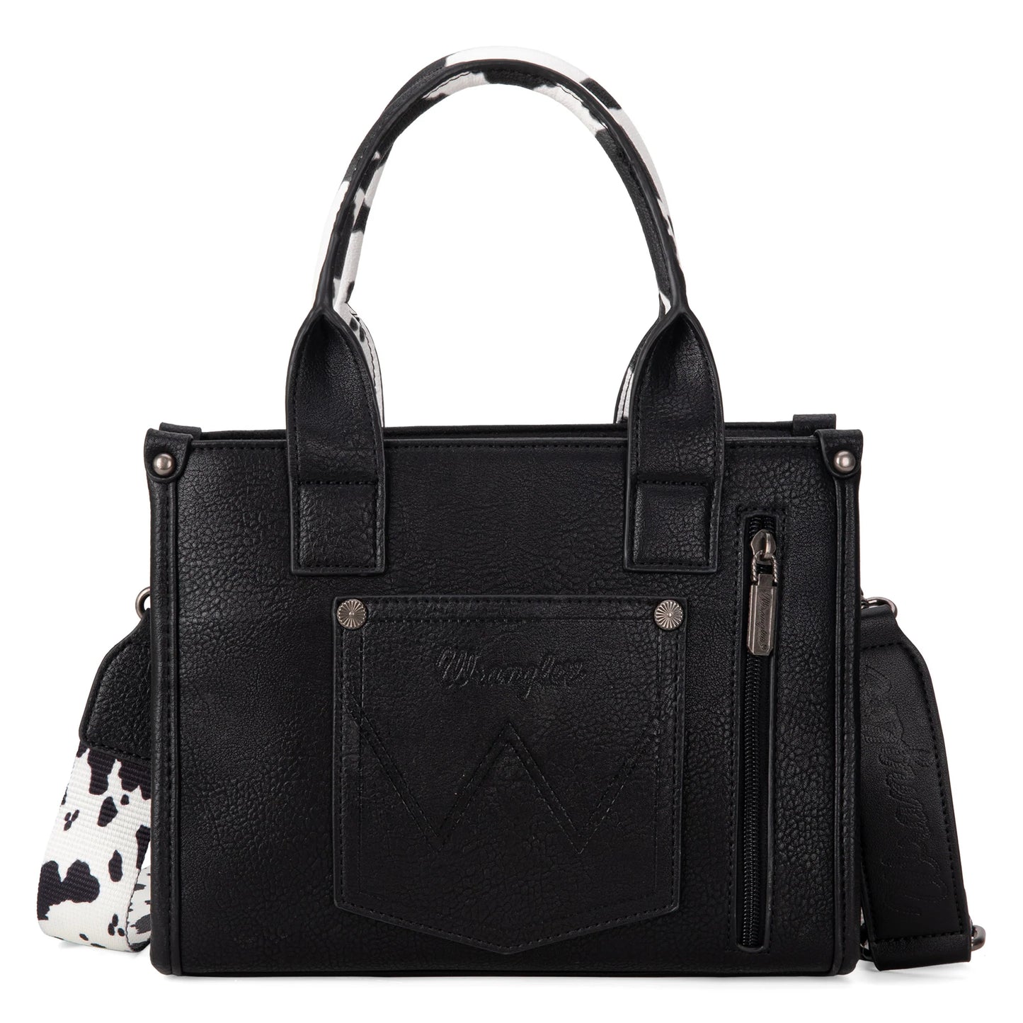Wrangler Cow Print CC Tote/Crossbody