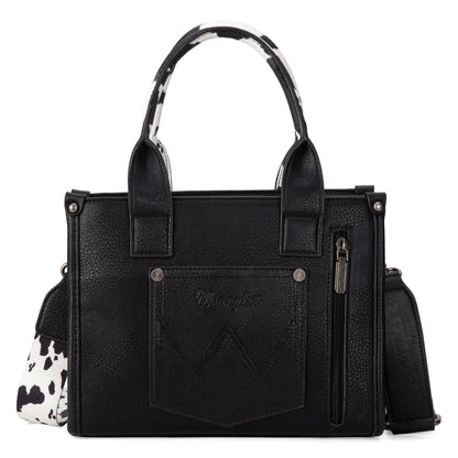Wrangler Cow Print CC Tote/Crossbody