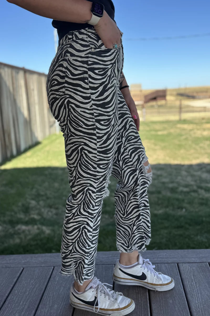 Cowgirl Safari Shred Jean