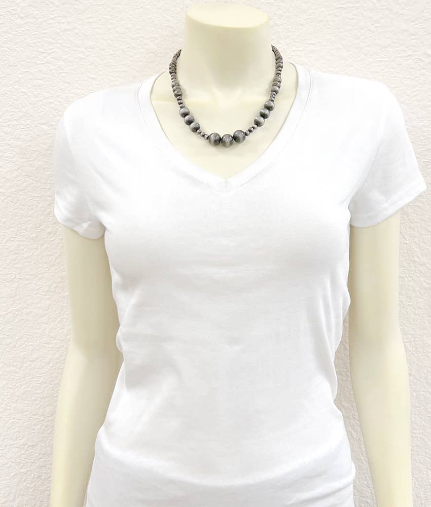 18" Navajo Bead Necklace
