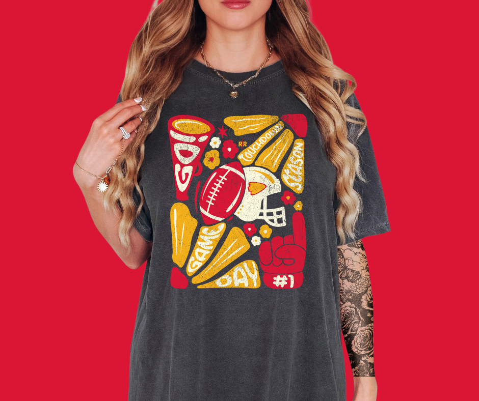 Boho KC Abstract Tee