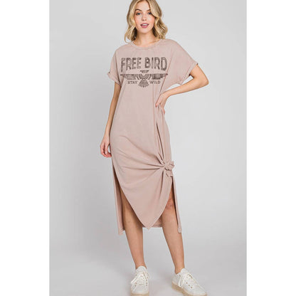 Dusty Rose FREEBIRD Dress