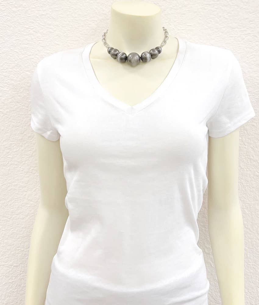 15" Alpha Chunky Choker Necklace