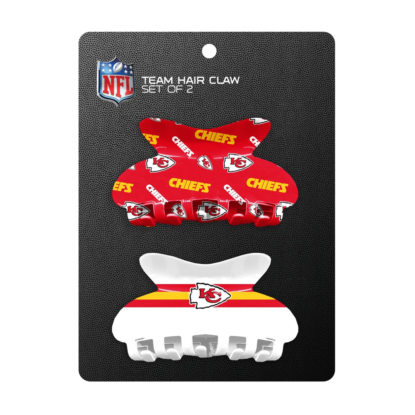 NFL Kansas City Claw Clip Set