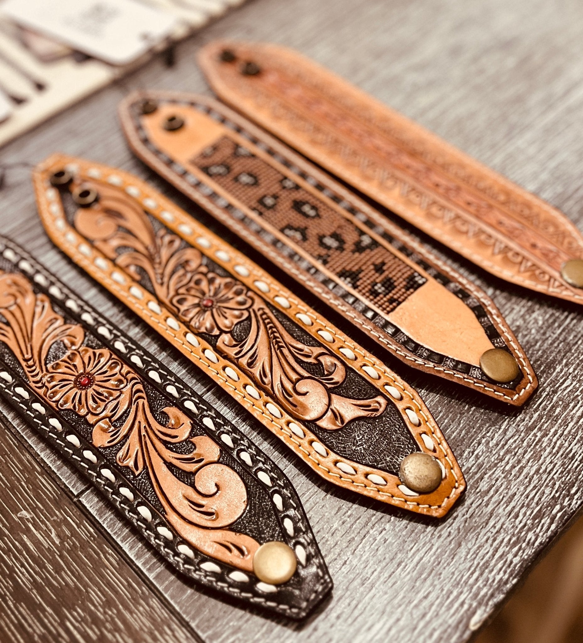 American Darling Tooled Bracelets - Roaming Gypsy Boutique