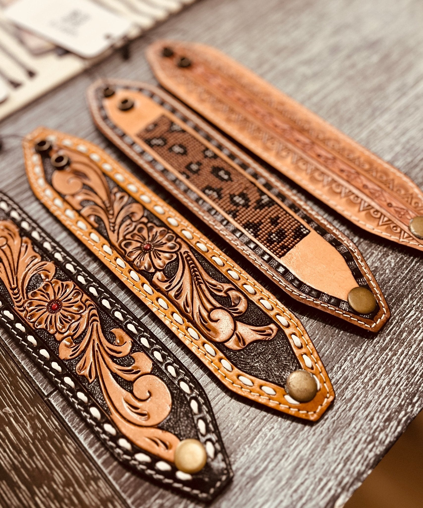 American Darling Tooled Bracelets - Roaming Gypsy Boutique