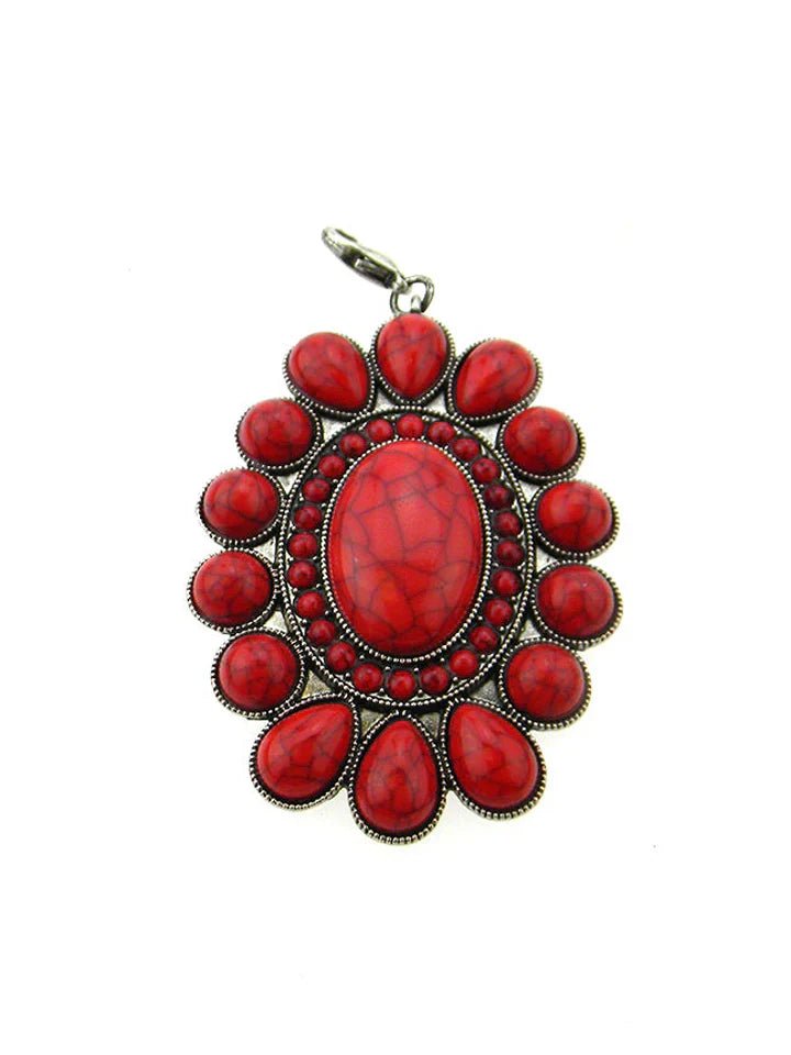 Annie Oakley Squash Pendant - Roaming Gypsy Boutique