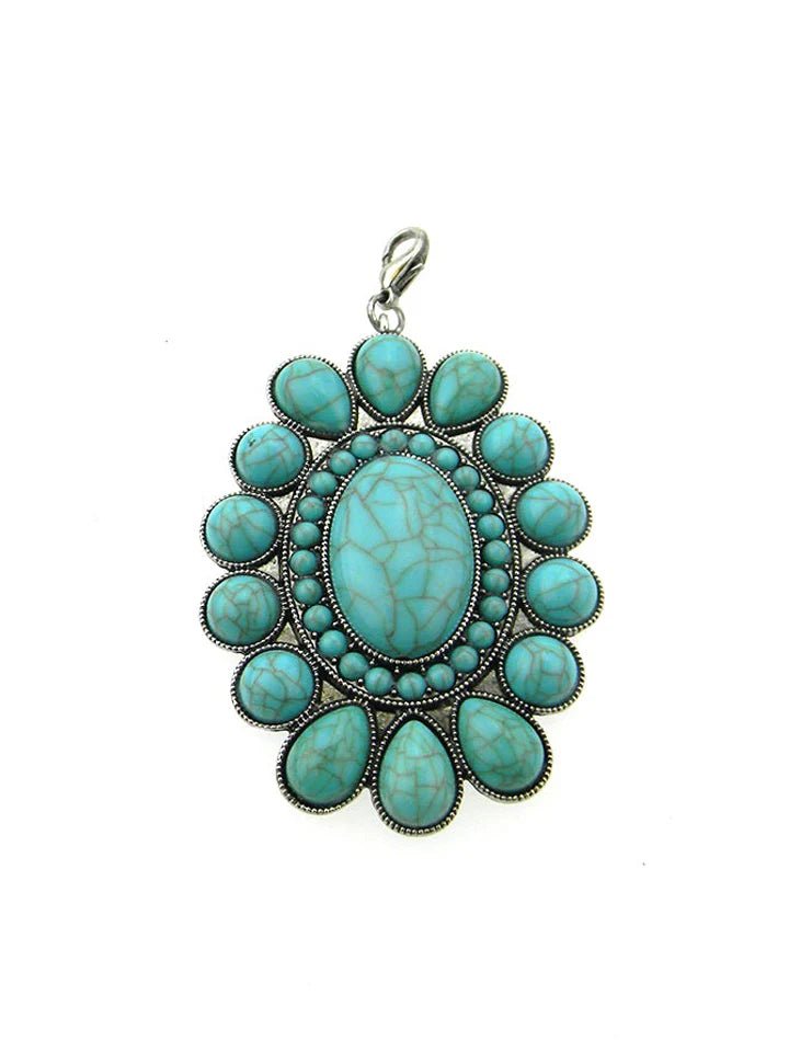 Annie Oakley Squash Pendant - Roaming Gypsy Boutique