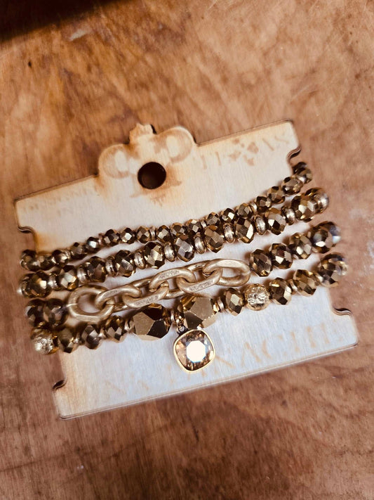 Austrian Crystal Bracelet Stackers - Roaming Gypsy Boutique