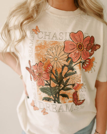 Boho Floral Chasing Dreams Shirt