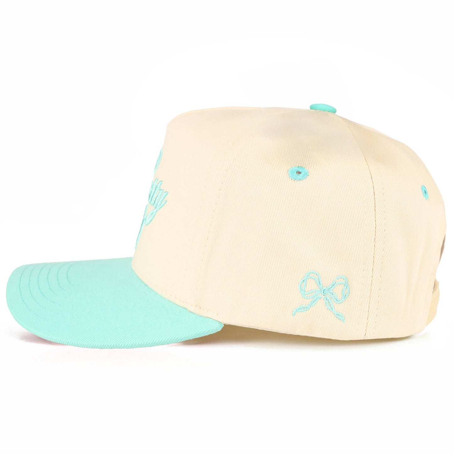 Too Pretty to Work Canvas Trucker Hat