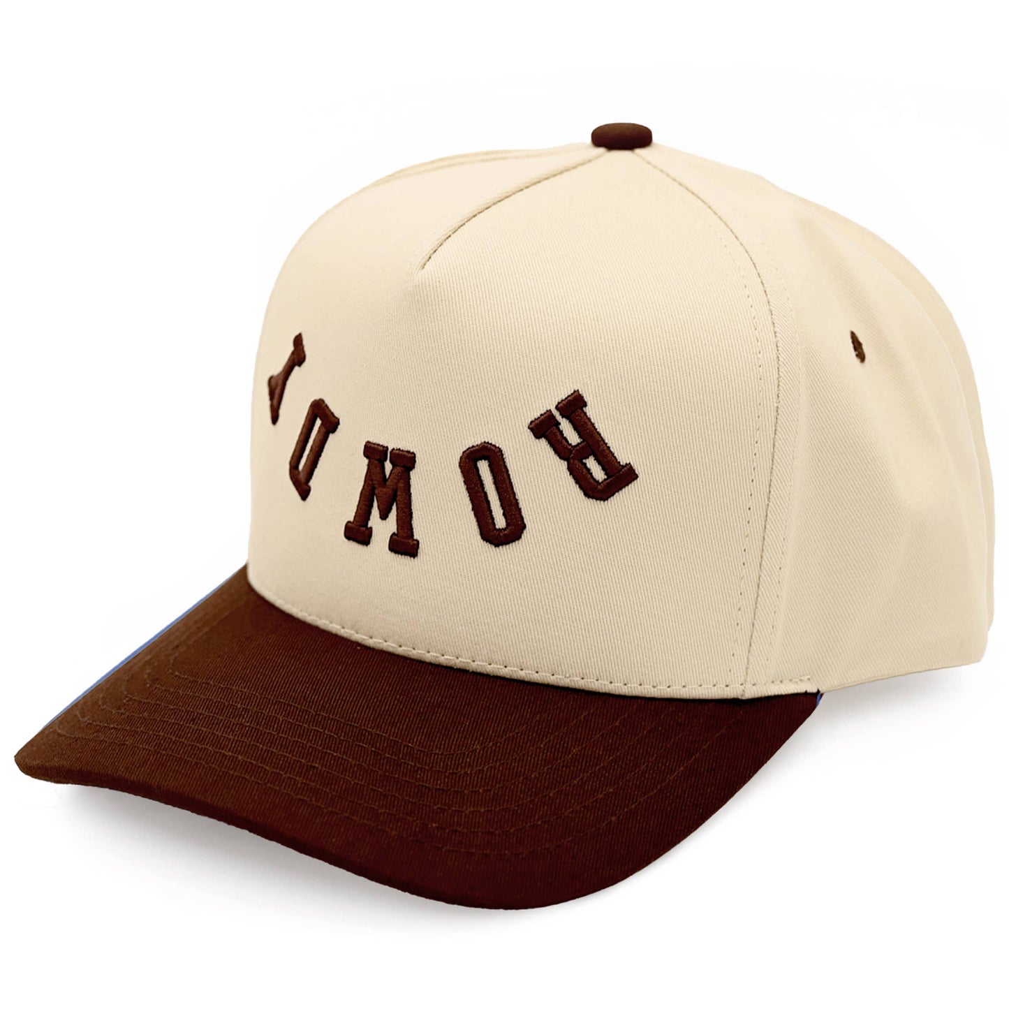 ROWDY Embroidered Canvas Trucker Cap