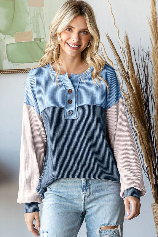 Color Block Party Top
