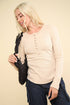 Baby Waffle Henley Top - Roaming Gypsy Boutique