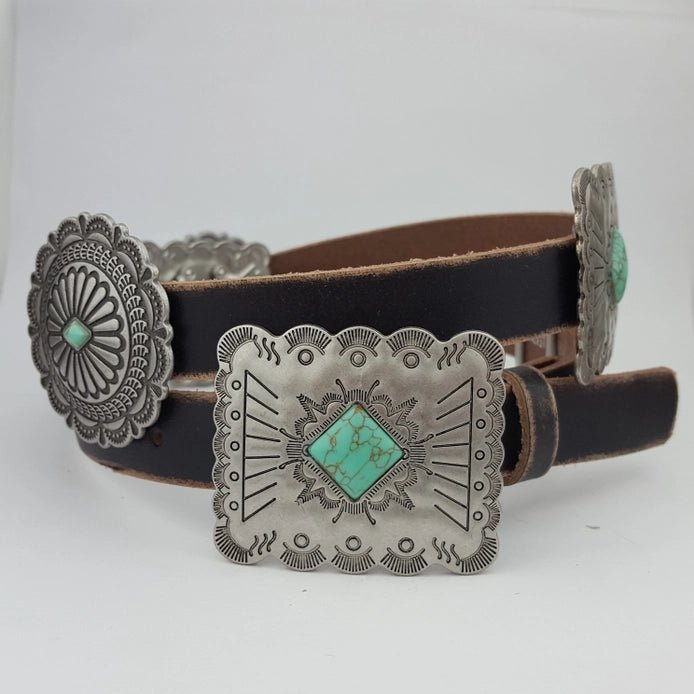 Bandit Concho Belt - Roaming Gypsy Boutique