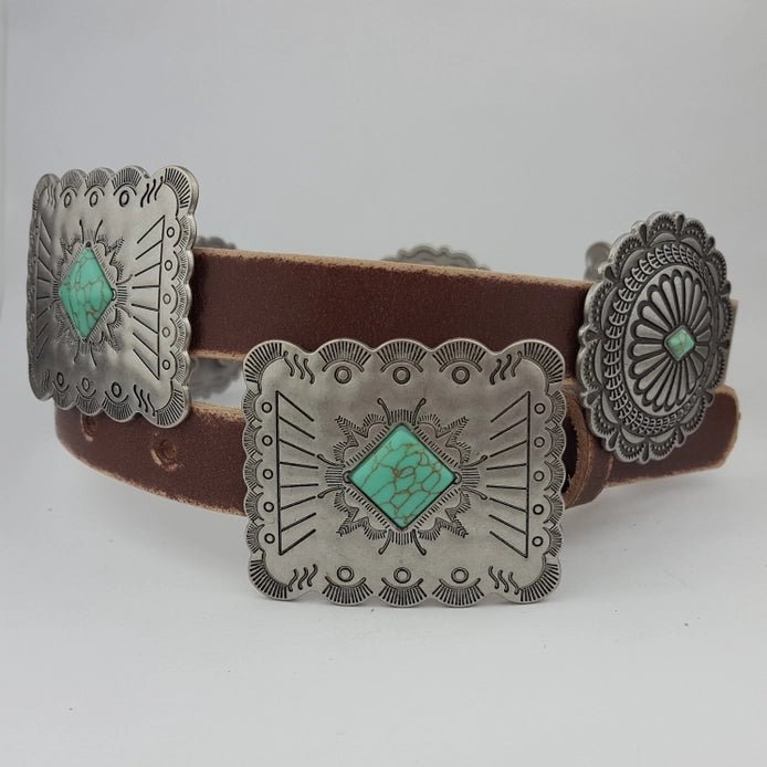 Bandit Concho Belt - Roaming Gypsy Boutique