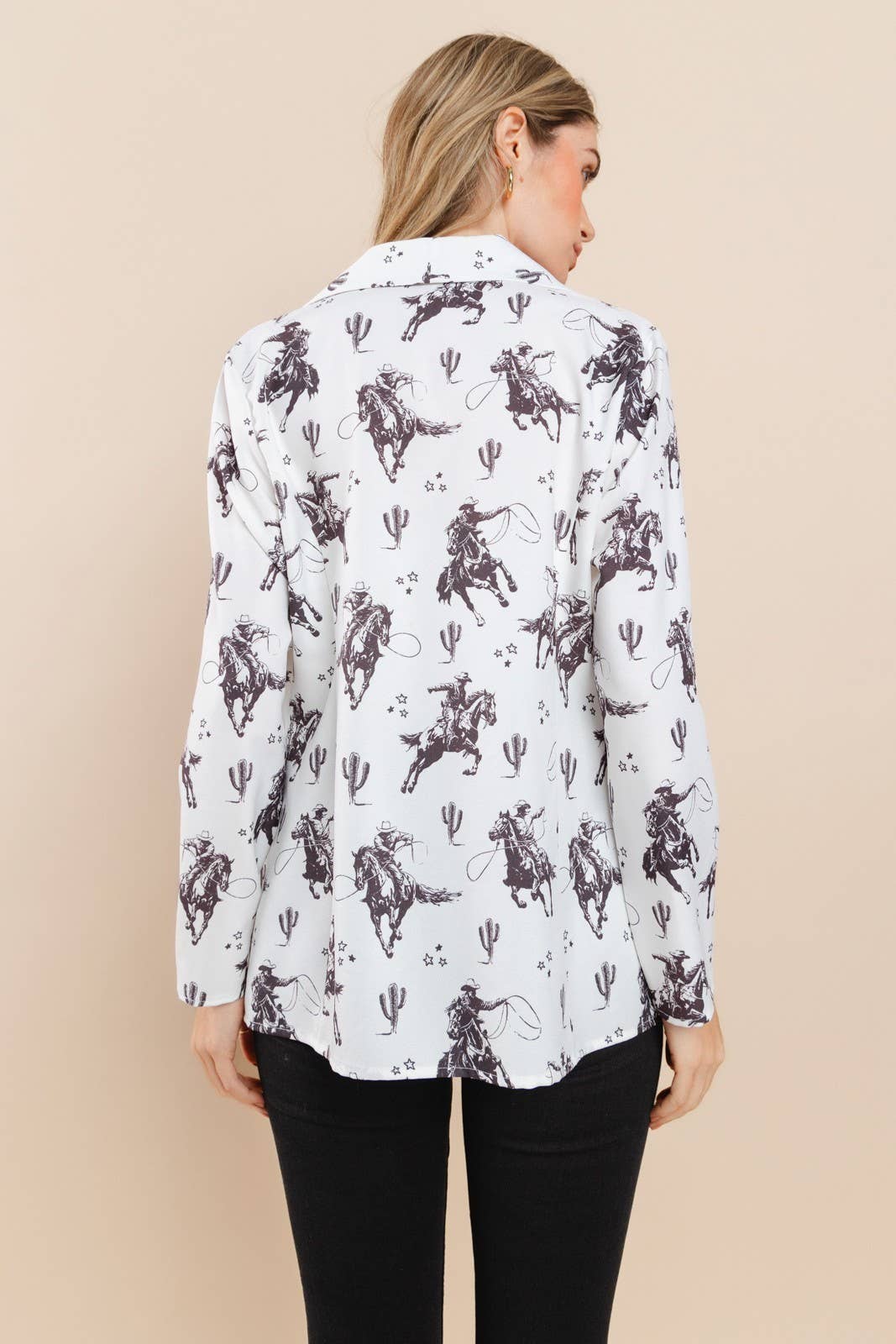 Bandit Print Blazer - Roaming Gypsy Boutique