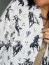 Bandit Print Blazer - Roaming Gypsy Boutique