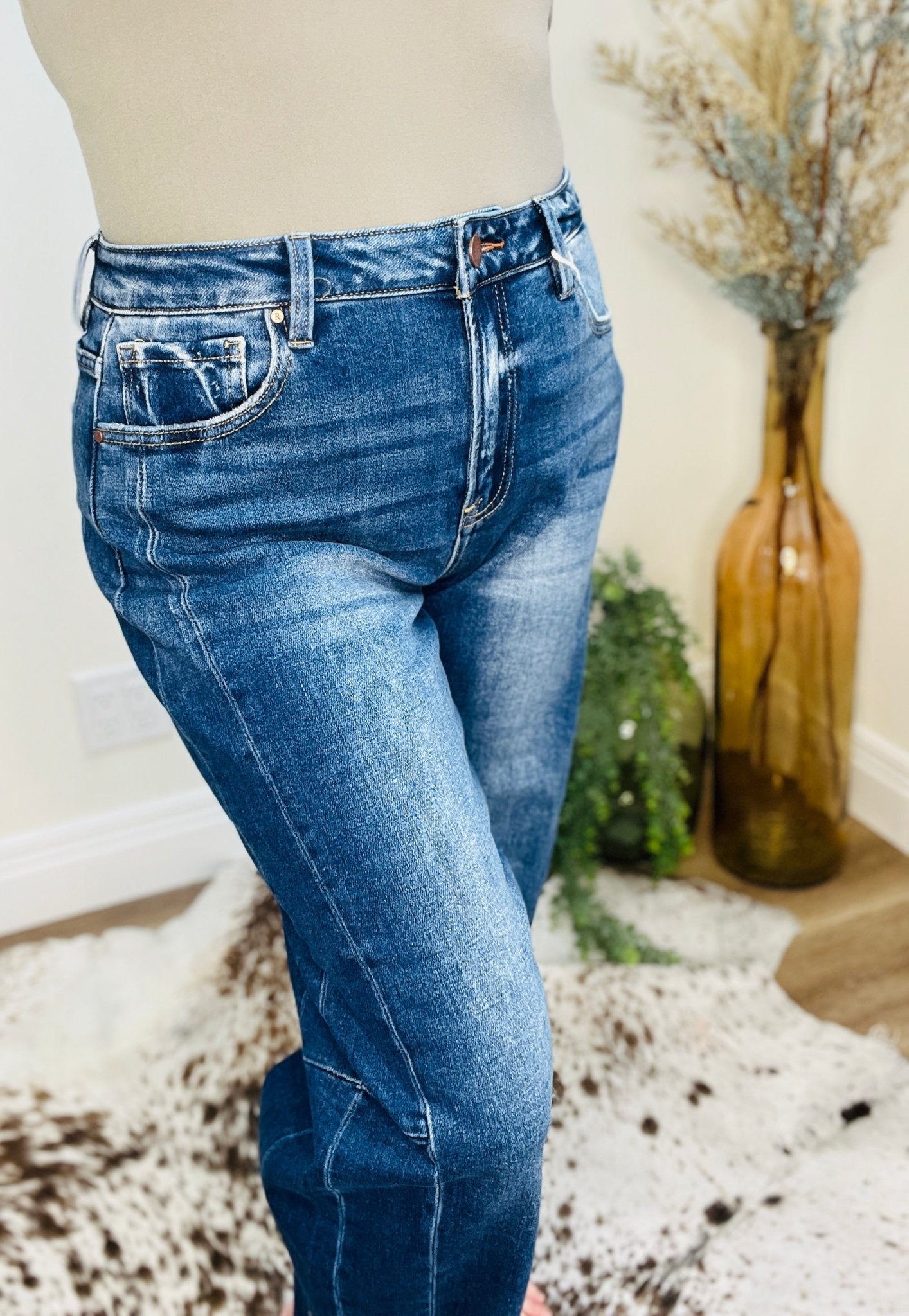 Barrel Bash Risen Jean - Roaming Gypsy Boutique