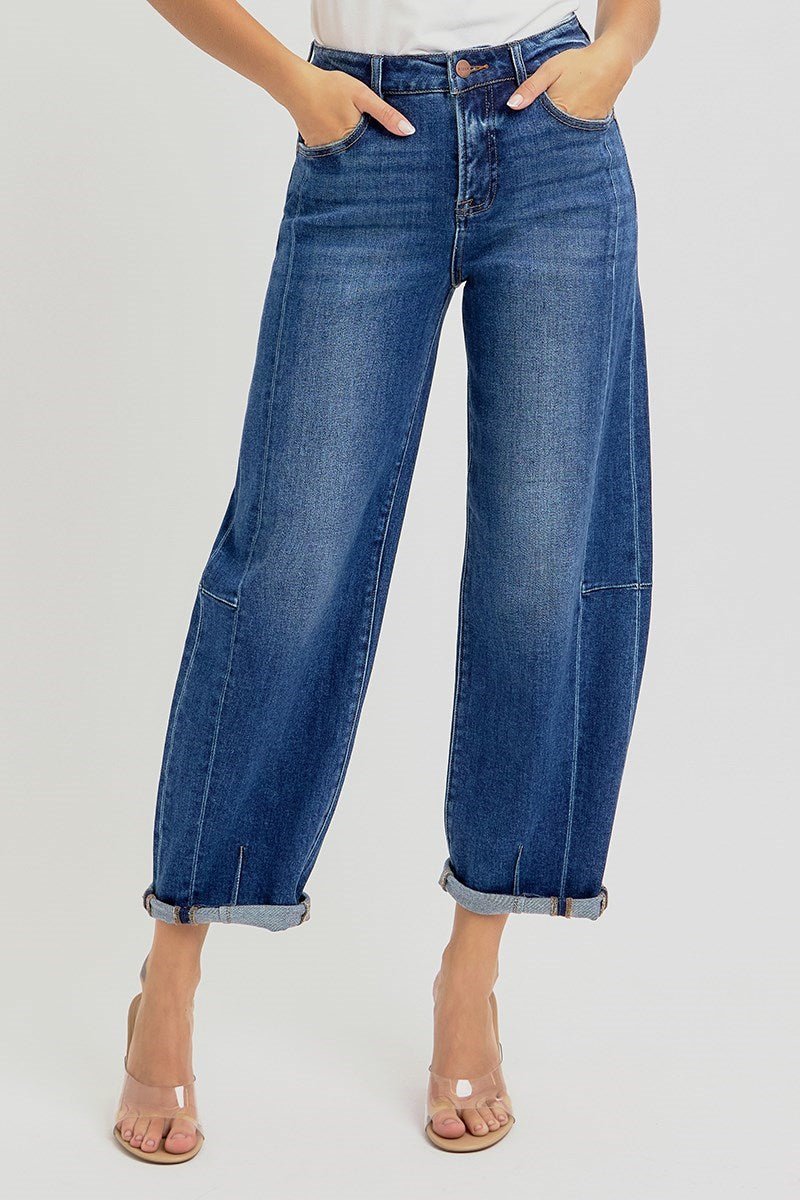 Barrel Bash Risen Jean - Roaming Gypsy Boutique