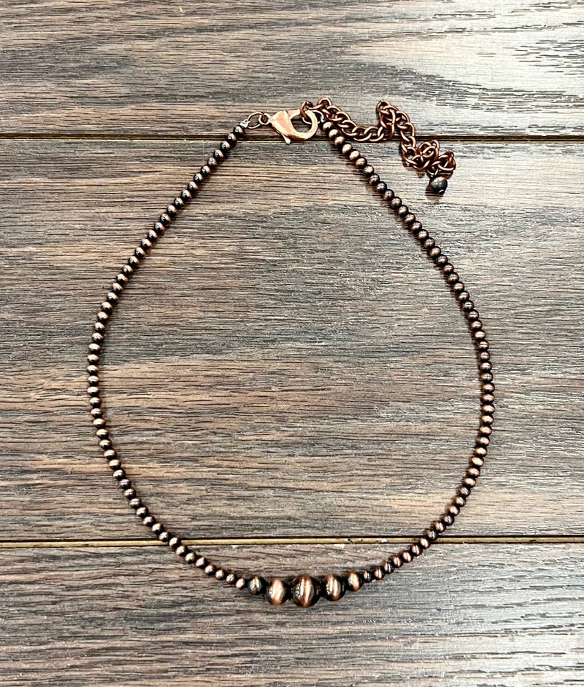 1 Set Western Pearl Bead Necklace