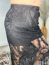 Black & Bold Senora Lace Skirt - Roaming Gypsy Boutique