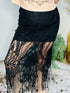 Black & Bold Senora Lace Skirt - Roaming Gypsy Boutique