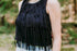 Black Magik Fringe Top - Roaming Gypsy Boutique