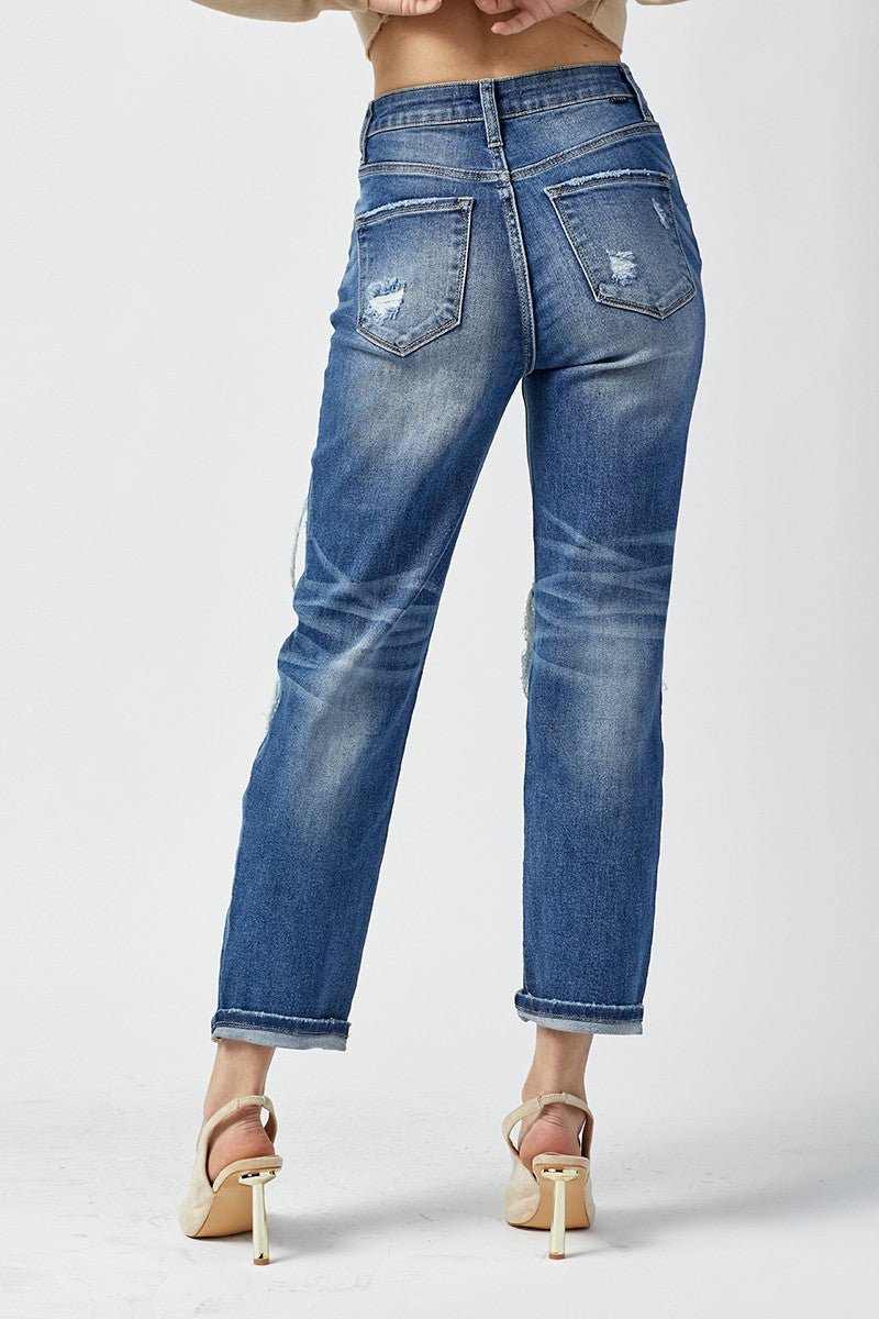 Boardwalk Ave. Risen Jeans - Roaming Gypsy Boutique