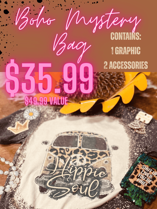Boho Themed Mystery Bag - Roaming Gypsy Boutique