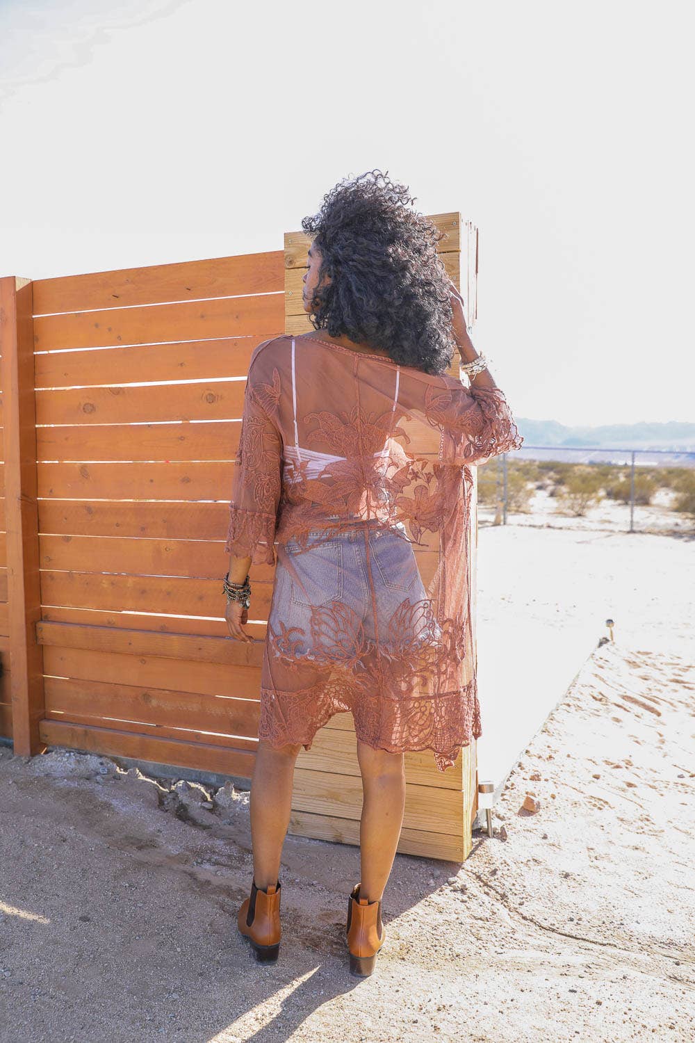 Butterfly Lace Kimono - Roaming Gypsy Boutique