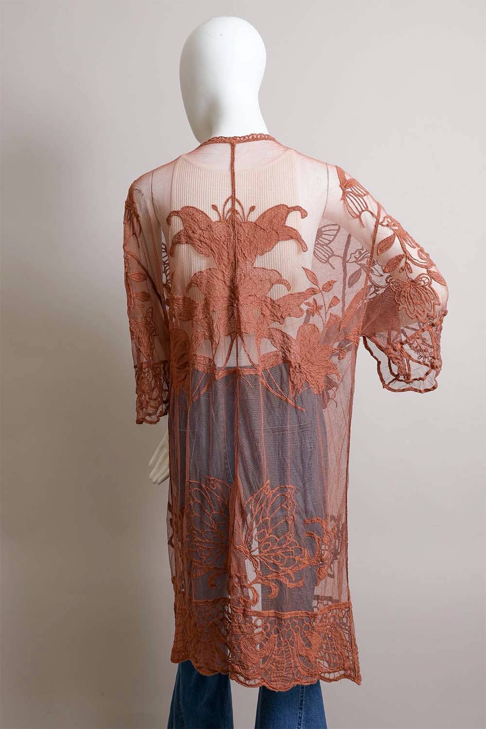 Butterfly Lace Kimono - Roaming Gypsy Boutique