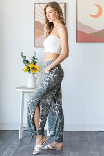 Side Slit Gypsy Pants