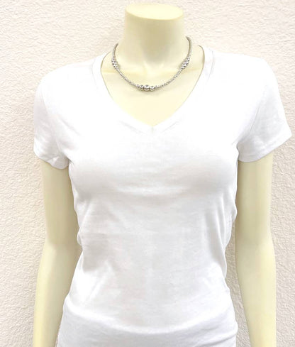 3 Set Western Pearl Bead Necklace