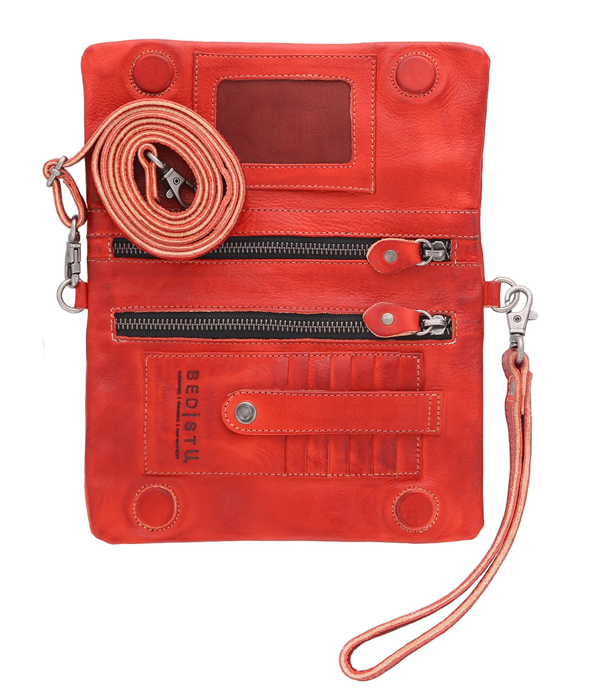 Cadence Bag in Red Rustic