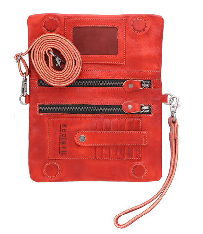 Cadence Bag in Red Rustic