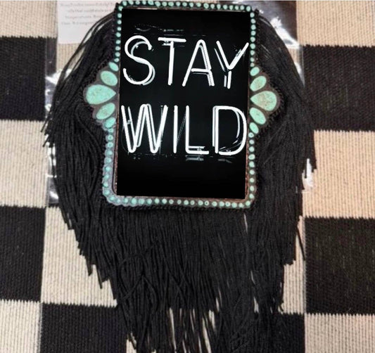 Stay Wild Western Frame