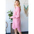 Chambray Fray Button Dress - Roaming Gypsy Boutique