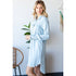 Chambray Fray Button Dress - Roaming Gypsy Boutique