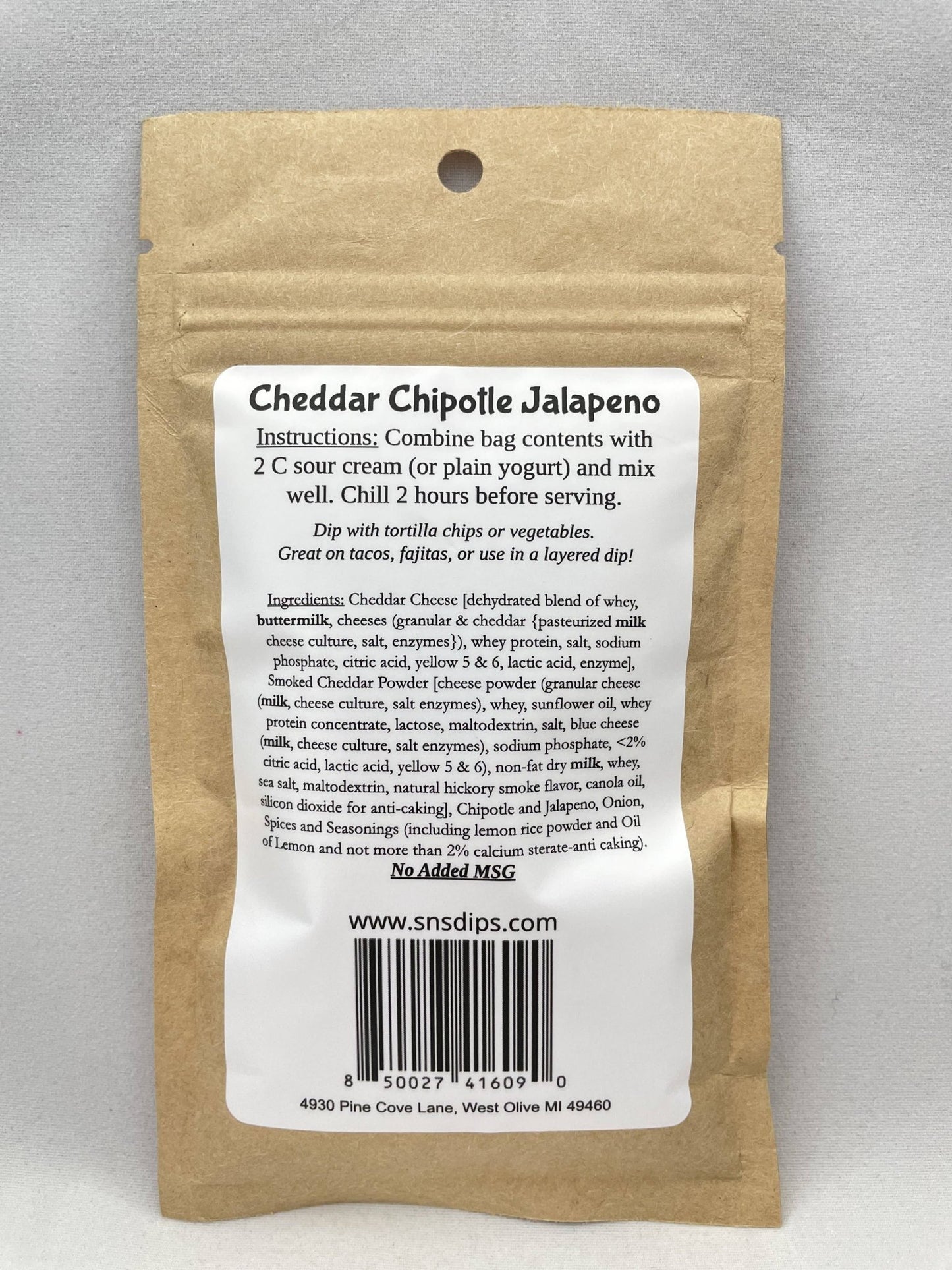 Cheddar Chipotle Jalapeno Dip - Roaming Gypsy Boutique
