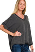 Chicago Stroll Corded Top - Roaming Gypsy Boutique