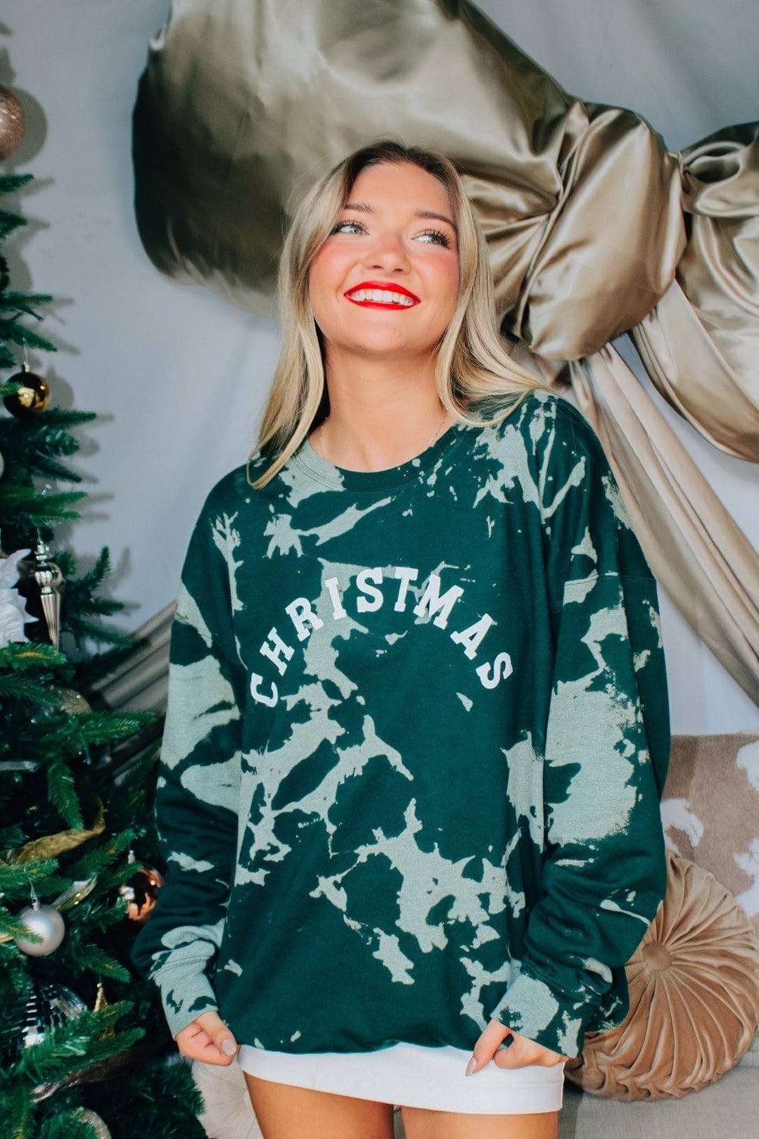 Christmas Bomba Sweatshirt - Roaming Gypsy Boutique
