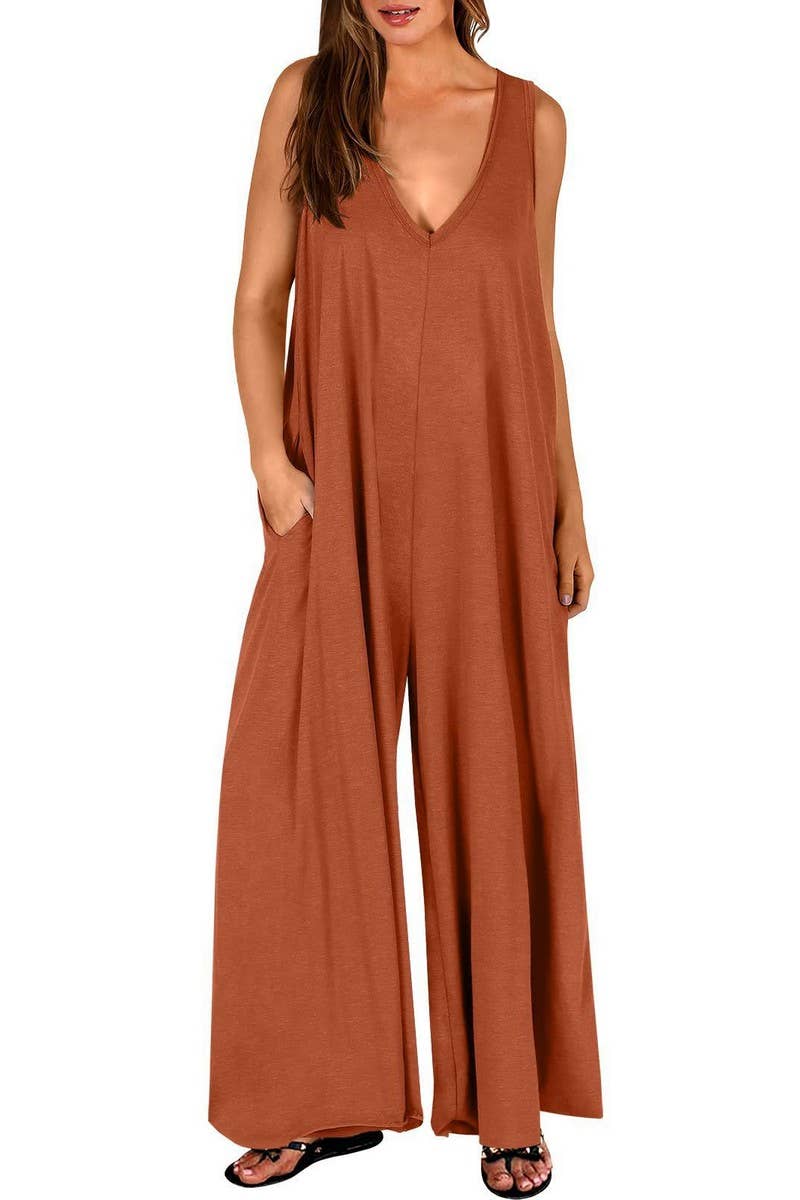 Classic Boho Jumpsuit - Roaming Gypsy Boutique