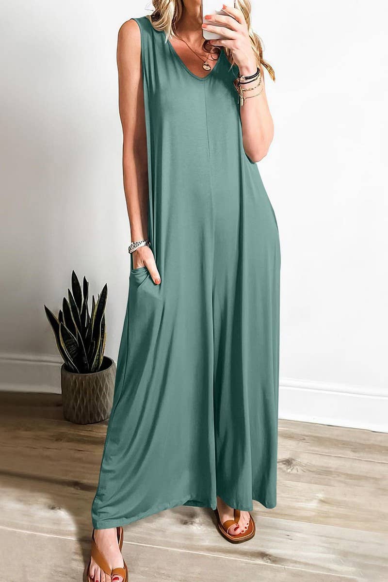 Classic Boho Jumpsuit - Roaming Gypsy Boutique