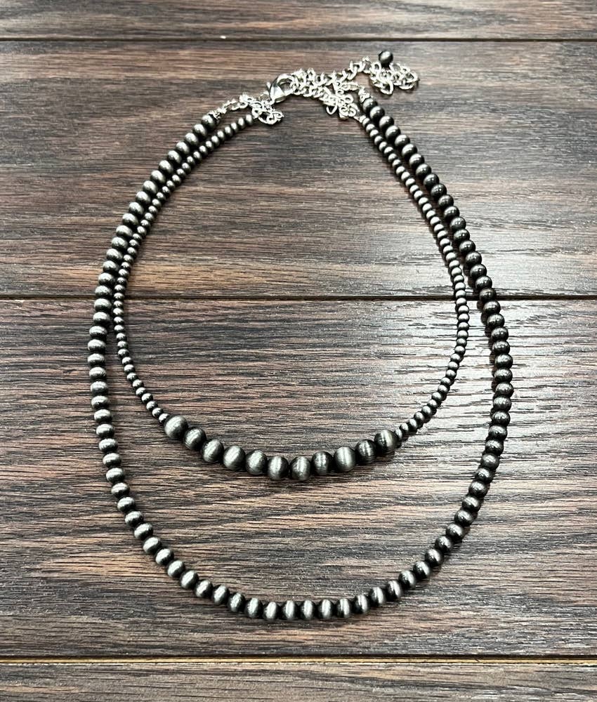 Classic Double Navajo Necklace - Roaming Gypsy Boutique