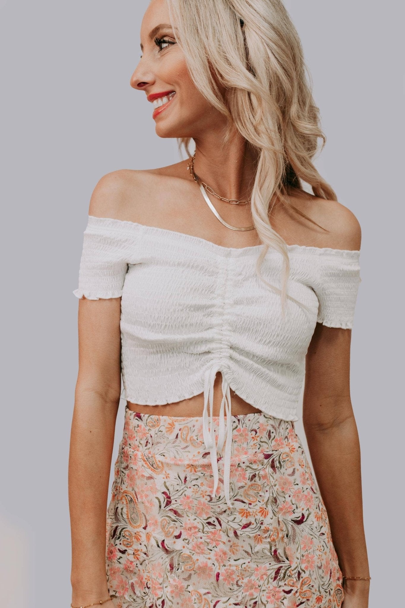 Classic White Flutter Top - Roaming Gypsy Boutique