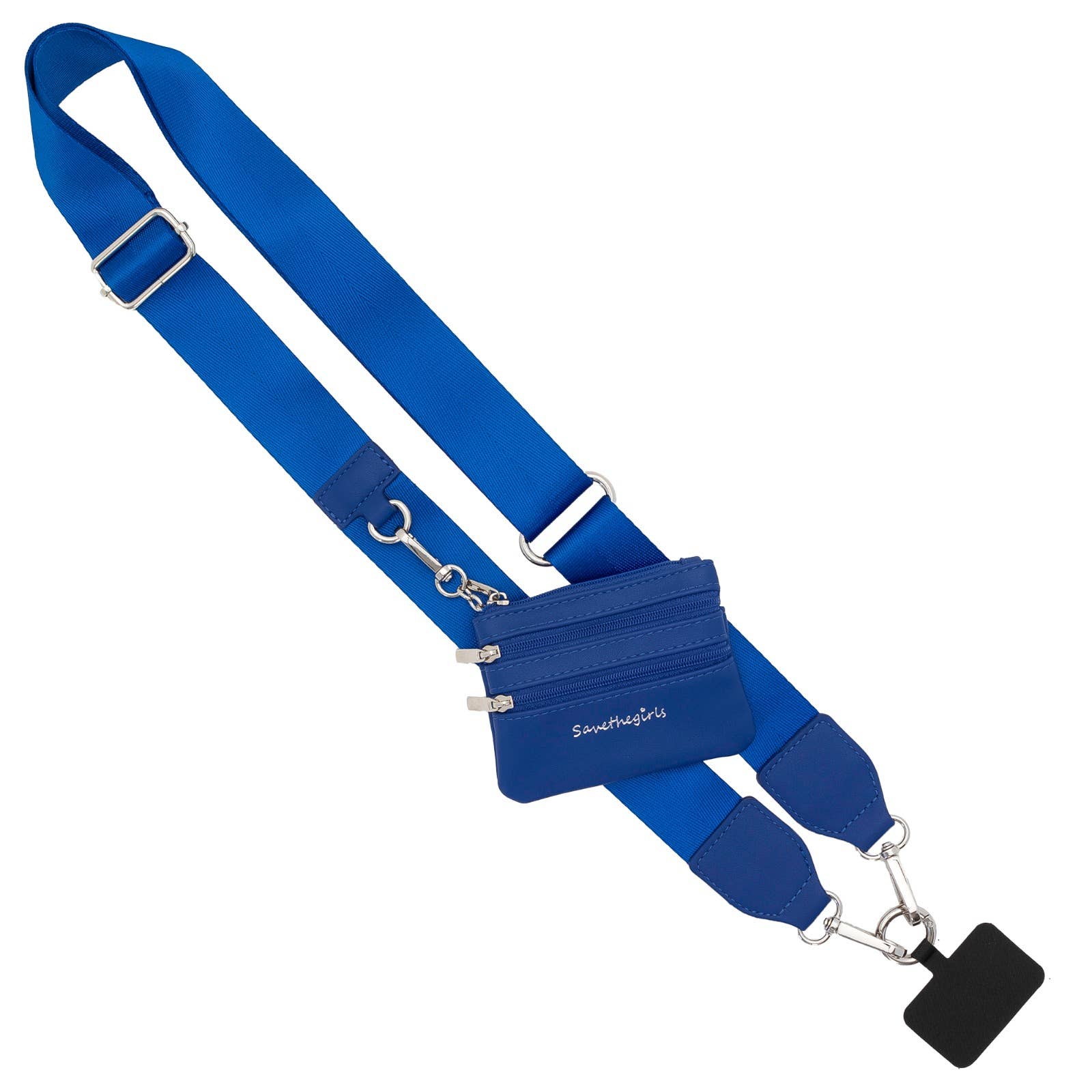 Clip & Go Crossbody Strap with Pouch - Solid Collection - Roaming Gypsy Boutique