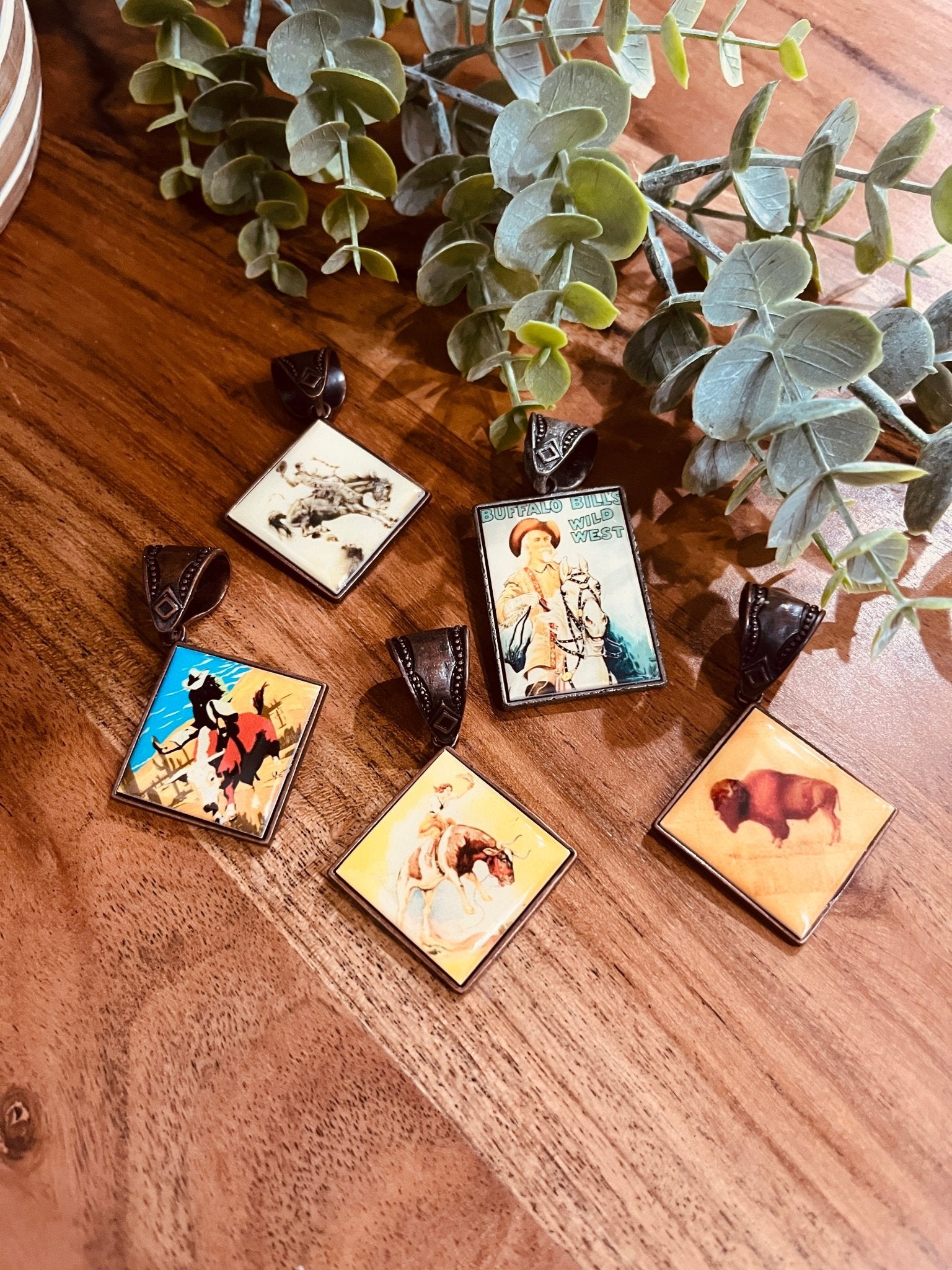 Cowboy Necklace Pendants - Roaming Gypsy Boutique