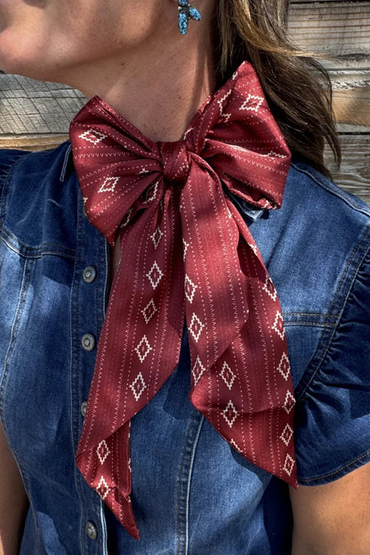 Crimson Dust Latigo Twillie Rag