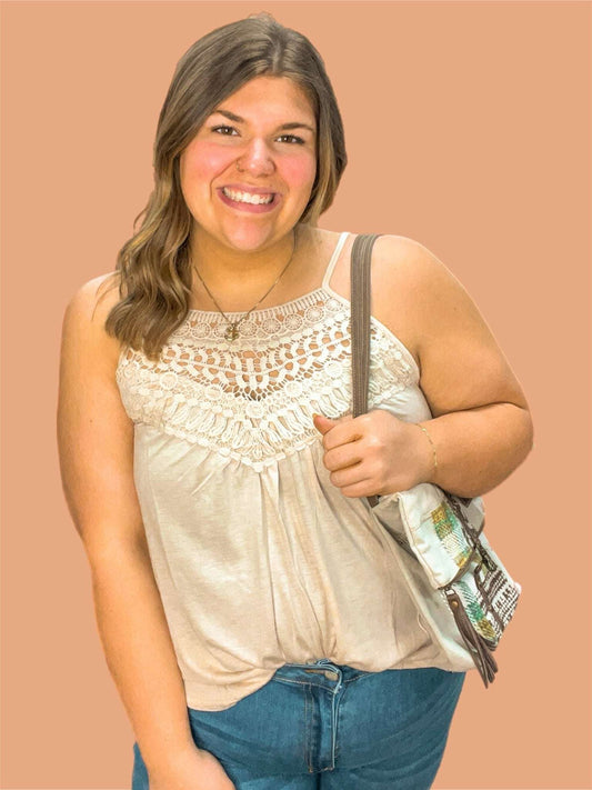 Crochet Eclipse Tank - Roaming Gypsy Boutique